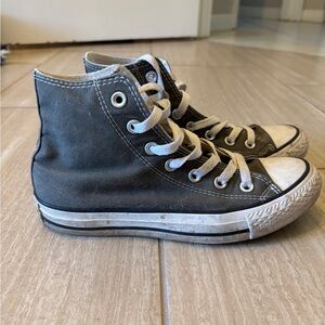 Grey High Top Converse